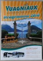 (262'296) - Vuagniaux-Programme 2016 am 12.