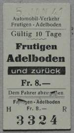 (281'569) - AFA-Einzelbillet vom 5.