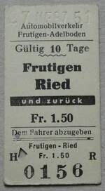 (281'575) - AFA-Einzelbillet vom 27.