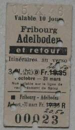 (283'376) - AFA-Einzelbillet vom 5.