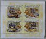 (283'772) - Aus Niger: Sonderblock mit vier Briefmarken am 9.