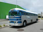 (252'225) - Greyhoundbus, Murten - GMC (ex Wooster, Z�rich; ex Northland Greyhound Lines, USA-Minneapolis Nr.