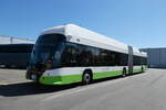 (286'434) - transN, La Chaux-de-Fonds - Nr. 168/NE 209'168 - Hess/Hess Gelenktrolleybus am 25. April 2026 in Kerzers, Interbus
