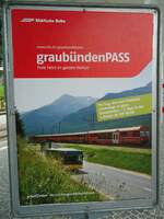(128'718) - Plakat f�r den graub�ndenPASS am 13.