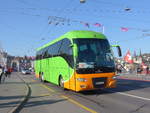 (203'393) - Aus Rum�nien: ??? - B 135 TUR - Scania/Tata-Hispano am 30. M�rz 2019 in Luzern, Bahnhofbr�cke