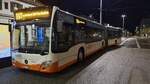 Mercedes-Benz Citaro G C2, SO 189034, in Solothurn Hauptbahnhof, als Ersatzverkehr Solothurn-Luterbach-Deitingen, Busbetriebe Solothurn und Umgebung, Aufgenommen am 29.