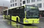 (282'061) - Aus Liechtenstein: BOS PS Anstalt, Vaduz - Nr. 592/FL 40'234 - Mercedes (ex PLA Vaduz Nr. 61/PID 10'404) am 2. November 2025 beim Bahnhof Sargnas