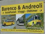 (236'239) - Plakat f�r AutoPostali - Viaggi - Oldtimer am 26.